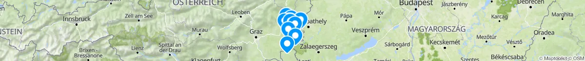 Map view for Pharmacies emergency services nearby Inzenhof (Güssing, Burgenland)